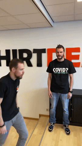 Virus Corona GIF door Tshirtdeal