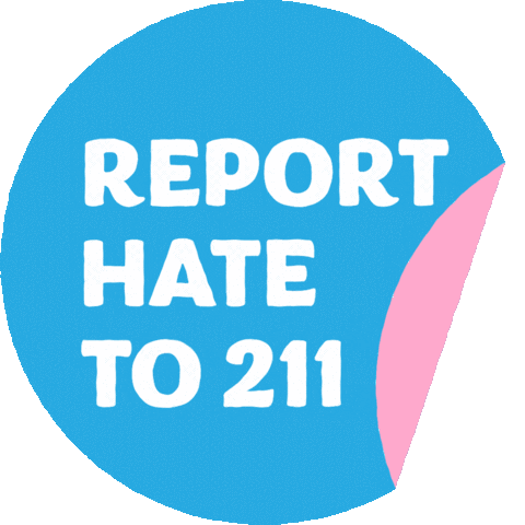 Speak Out Lost Angeles Sticker by LA vs. Hate