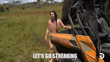 Streaking Naked And Afraid GIF by Discovery