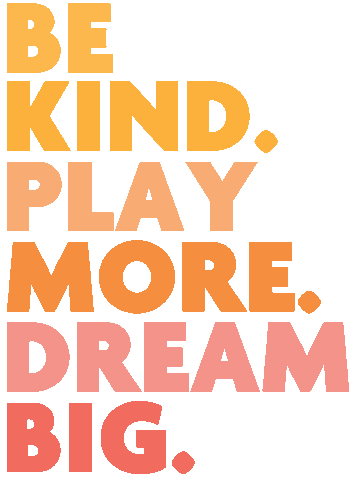 Playing Be Kind Sticker by fitlosophy