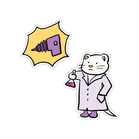 Weasel Sticker by Soysauceeggrice Studio