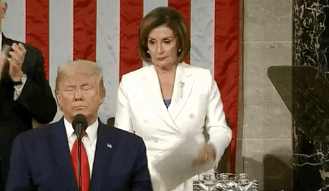 Nancy Pelosi Reaction GIF by GIPHY News