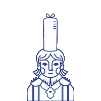 crepe bretonne wink Sticker by Elitsour
