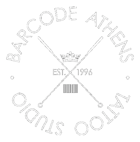Barcode Tattoo Sticker