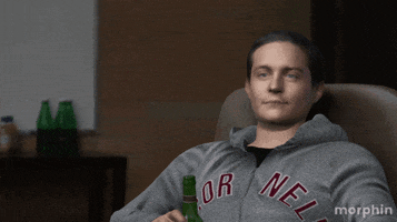 morphin beer cheers chill chair GIF