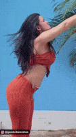 Dancing Girl Expression GIF