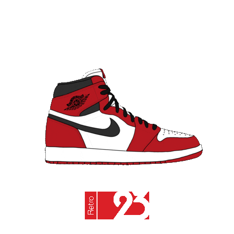 Retro23 Sticker