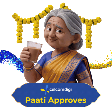 Digi Patti Sticker by CelcomDigi