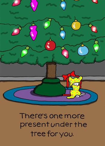 Christmas Tree Love GIF by Chippy the Dog