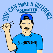 You can make a difference - volunteer, bluein22.org