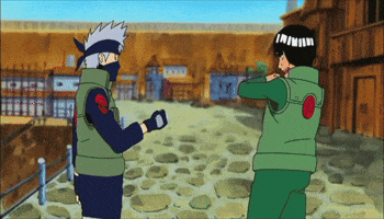 Might Guy Naruto GIF