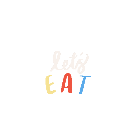Lets Eat Sticker