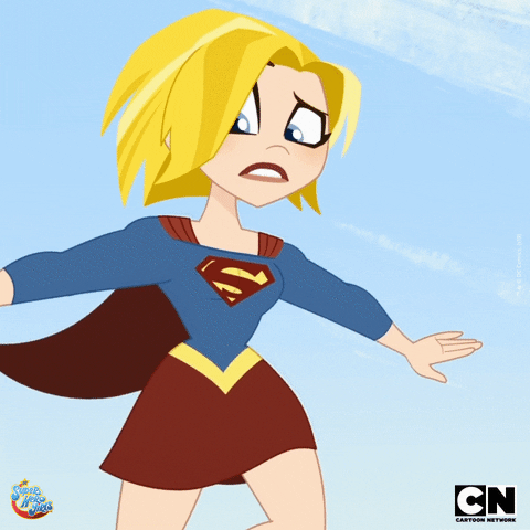Embarrassed Kara Danvers GIF by DC