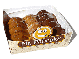 Mr Pancake Sticker