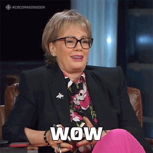 Dragons Den Wow GIF by CBC