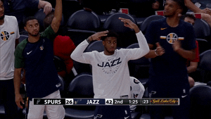 utah jazz dance GIF by NBA