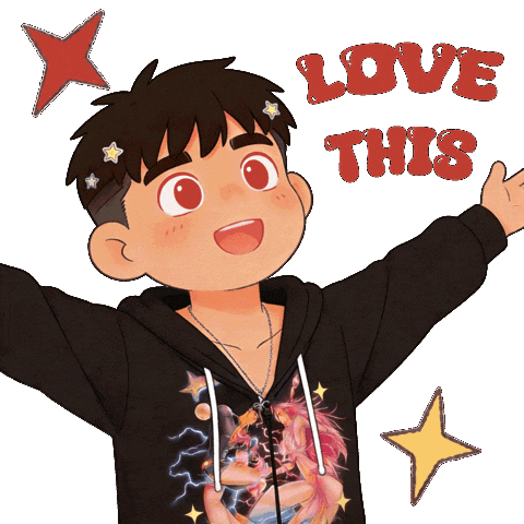 Star Love Sticker by Fox Fairies Malaysia