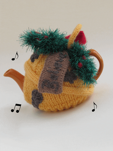 TeaCosyFolk christmas knitting knit teacosyfolk GIF