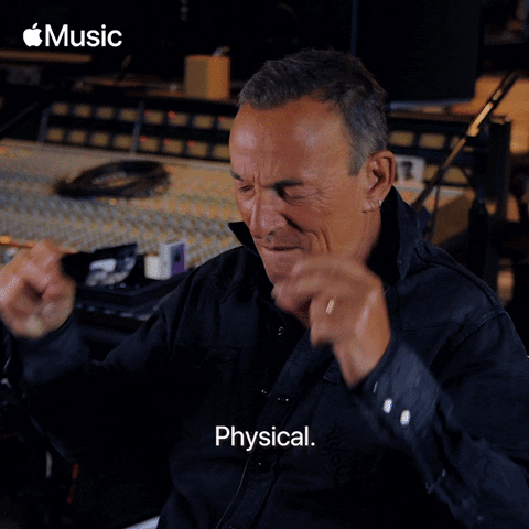 Serious Bruce Springsteen GIF by Apple Music
