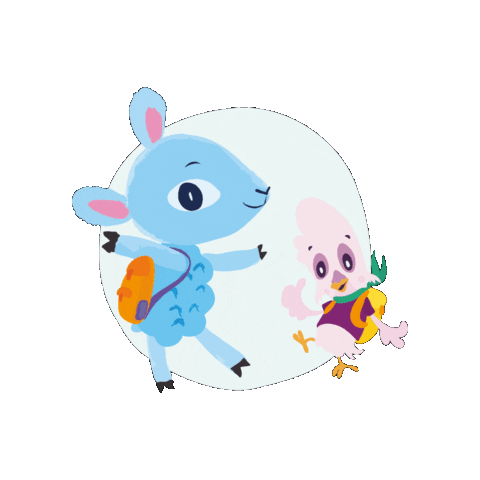 Koulu Sticker by Lasten ja nuorten keskus