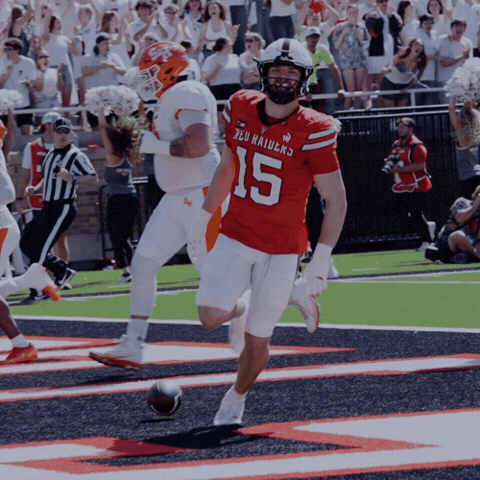 Pick Six Texas Tech GIF by Texas Tech Football