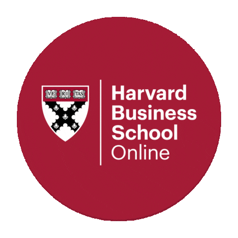 Sticker Badge Sticker by Harvard Business School