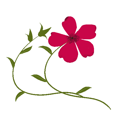 Flower Sticker