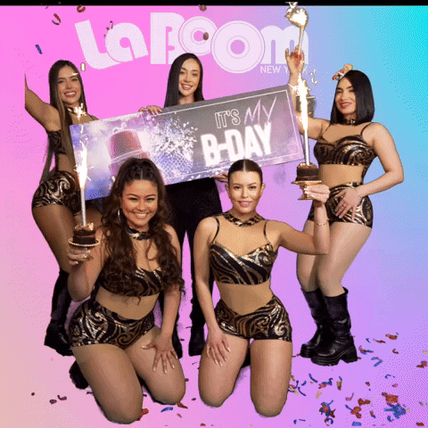 Party Birthday GIF by La Boom NY