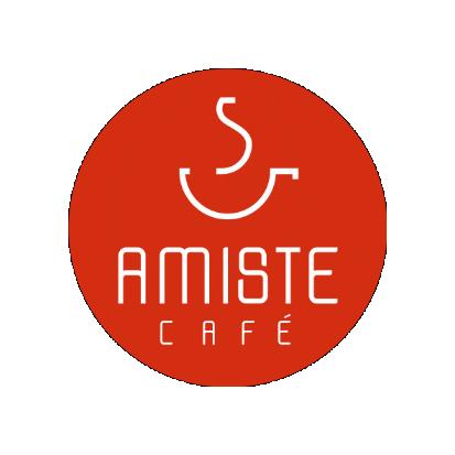 Amiste Café Sticker