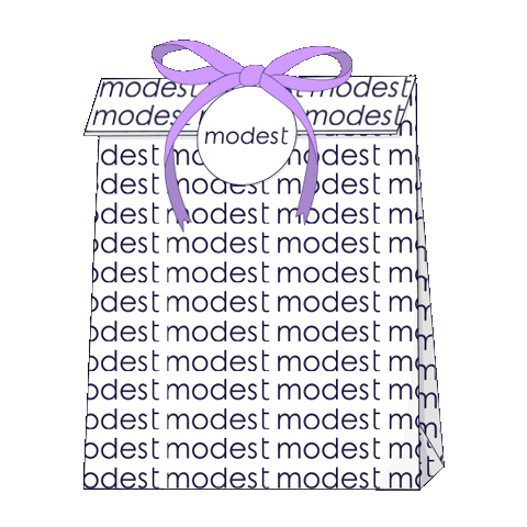 Modest Sticker