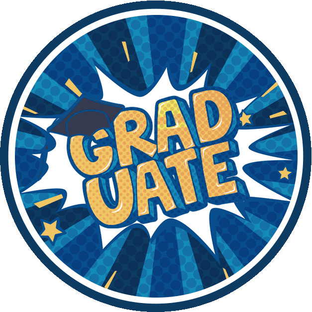 Sbvcgrad Sticker by San Bernardino Valley College