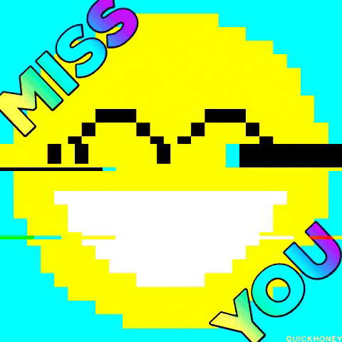 Miss You Pixel GIF by PEEKASSO