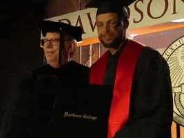 Stephen Curry Graduation GIF by Storyful