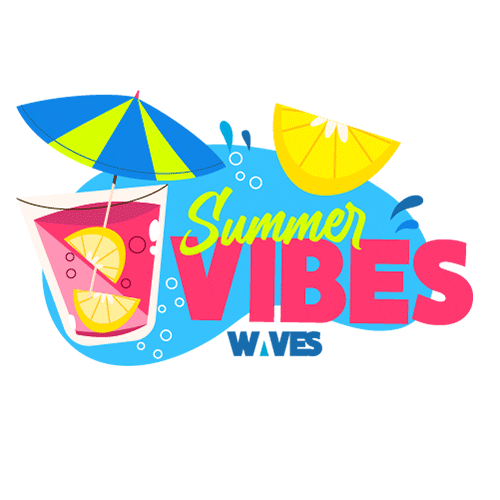 Summer Miami Sticker by thewavesmiami