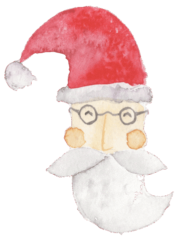 Papa Noel Fiestas Sticker