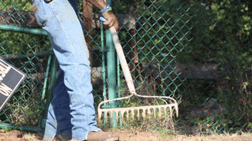 Landscaping Rake GIF by JC Property Professionals