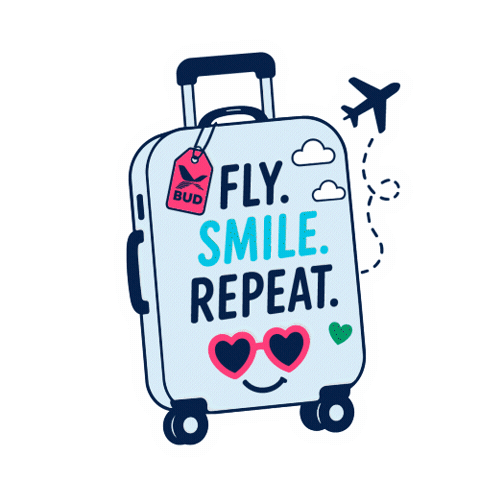 Travel Smile Sticker by Budapest Airport