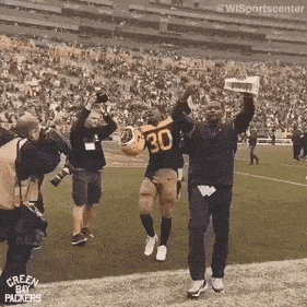 Green Bay Packers Win GIF by Wisconsin Sportscenter