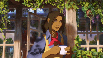 Summer Tea GIF by The Line Animation