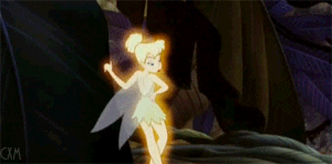 tired tinkerbell GIF