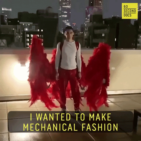 Red Wings Fashion GIF by 60 Second Docs
