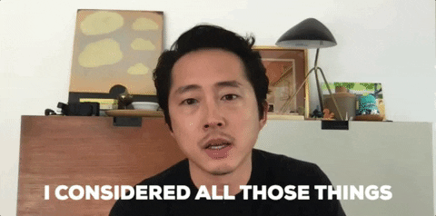 Giphy - Steven Yeun GIF by TIFF