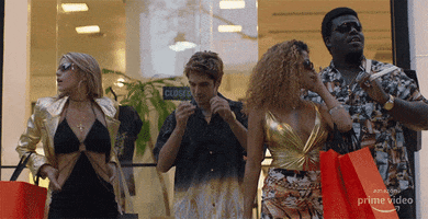 Shopping Spree Squad GIF by Prime Video BR