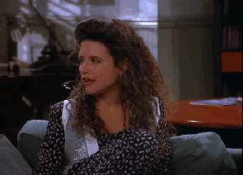 annoying elaine benes GIF