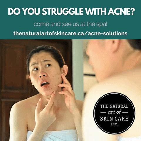 Acne Acnesolutions GIF by The Natural art of Skin Care