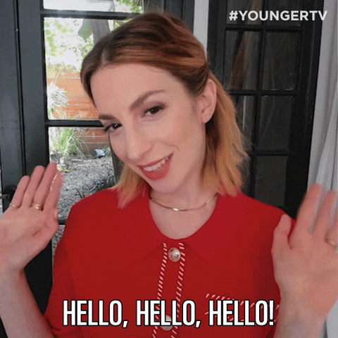 Molly Bernard Hello GIF by YoungerTV