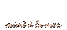 mimì à la mer Sticker