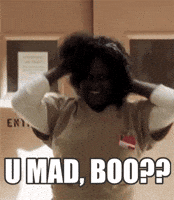 you mad orange is the new black GIF