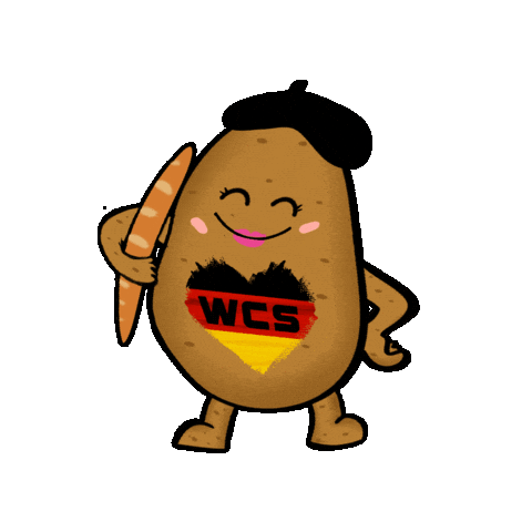 French Potato Sticker by WCS Germany