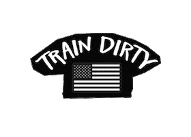 Fitness Train Dirty Sticker by RIPBADDAYS